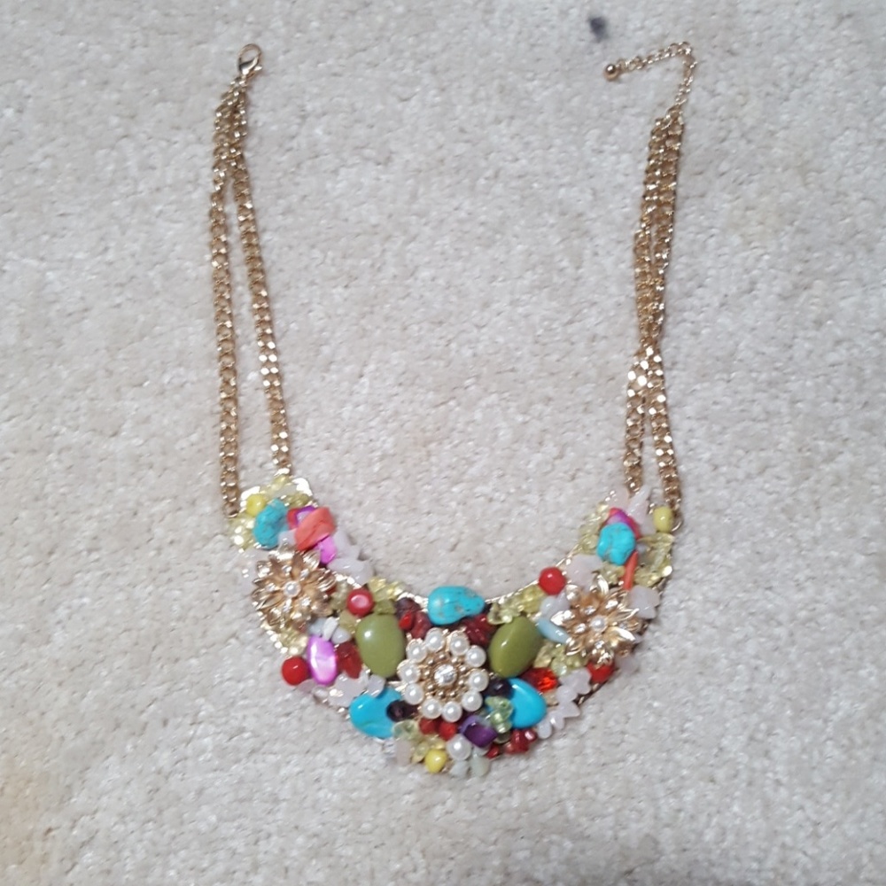 Floral Statement Necklace